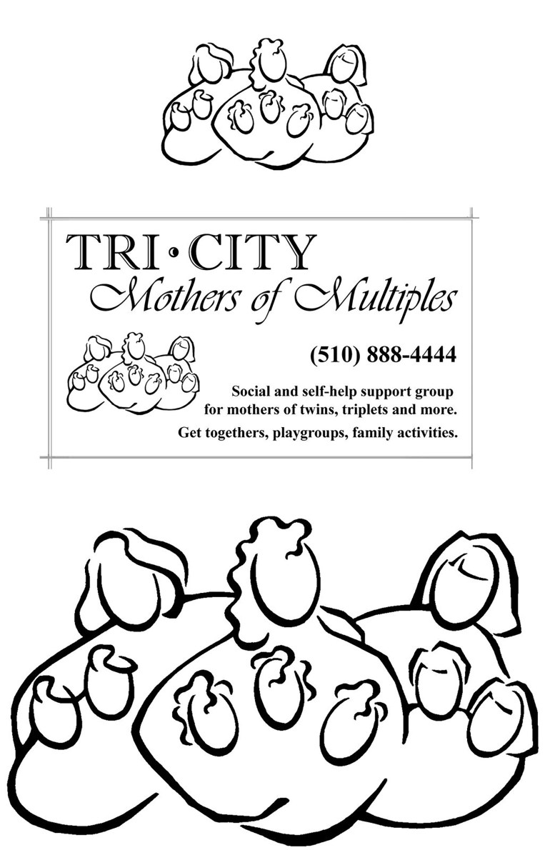 Mothers of Multiples Logo Art